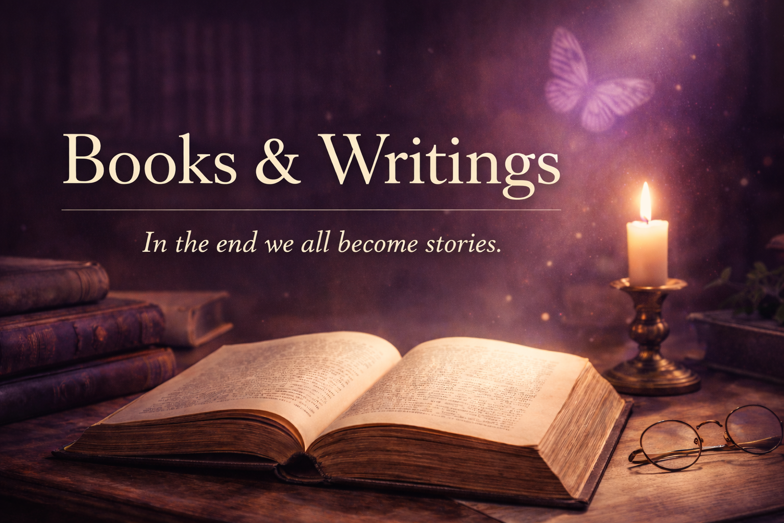 Books & Writings banner