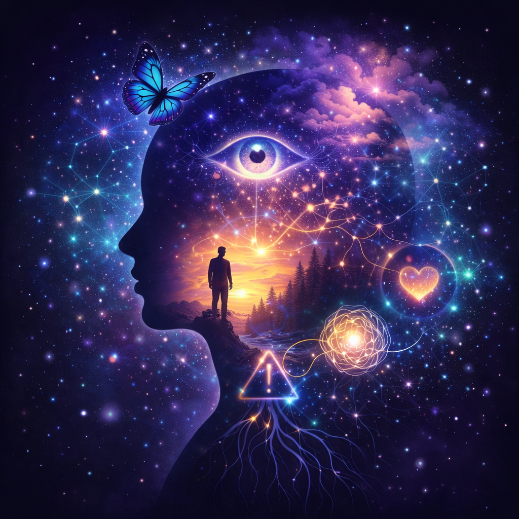 Self awareness and internal regulation illustration